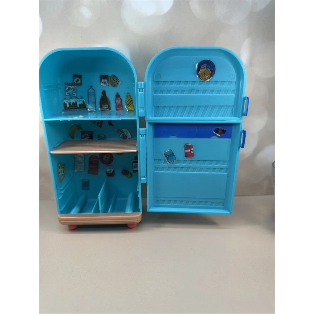 LOL Surprise OMG Doll House Replacement Part Furniture Refrigerator & Shower/Tub